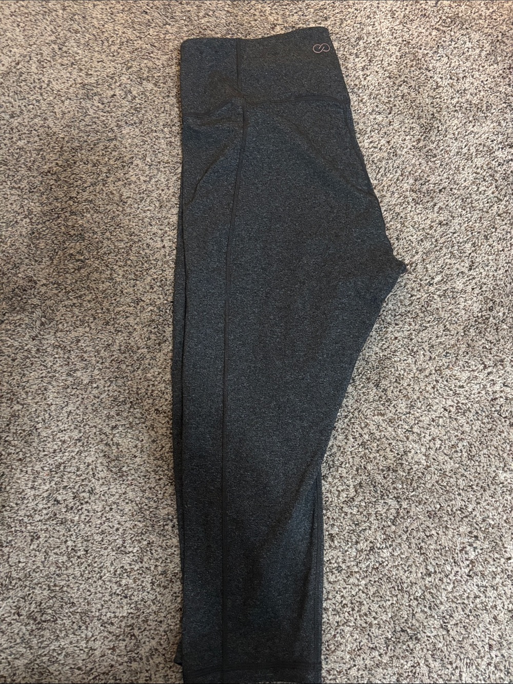 Calia Capri Leggings in Dark Charcoal